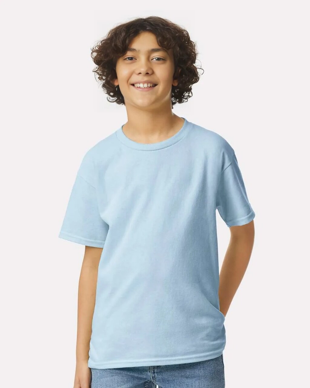 Gildan® Ultra Cotton Youth Crewneck Short Sleeve T-Shirt Perfect for School, Sports & Custom Printing Cotton Tee